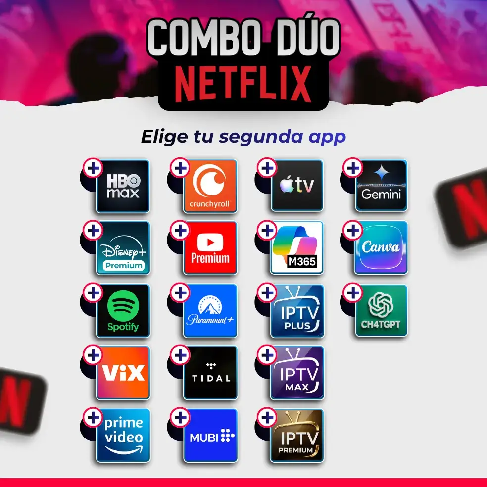Combo Dúo Netflix