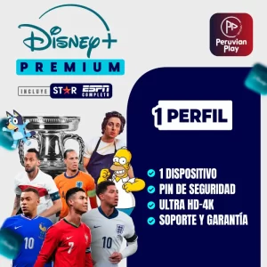 Disney+ Premium (1 Perfil)