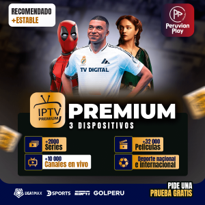 IPTV Premium (3 Dispositivos)