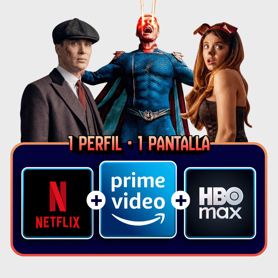 Netflix + Prime Video + HBO Max