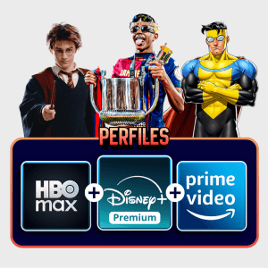 HBO Max + Disney Premium + Prime Video
