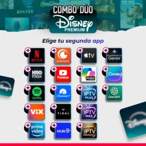 Combo dúo Disney Premium